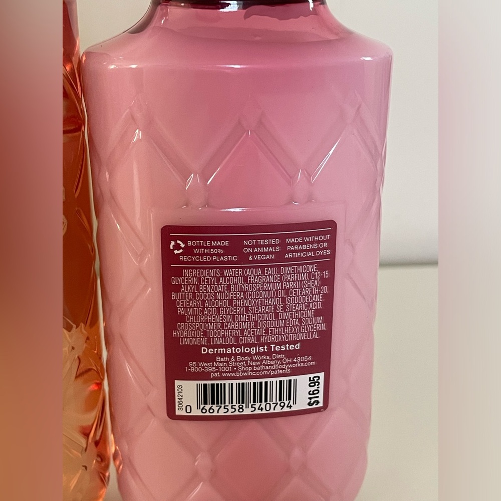 Bath & Body Works Champagne Toast Body Wash & Lotion Full Size Set with Tote Bag - Picture 11 of 12